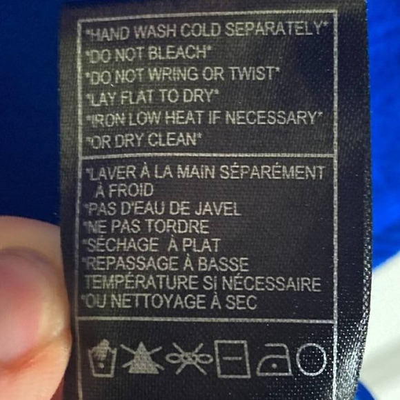 Jack by BB Dakota XS  Boho Blue & Me Forever Cobalt Blue Belted Cape Dress - Picture 9 of 10